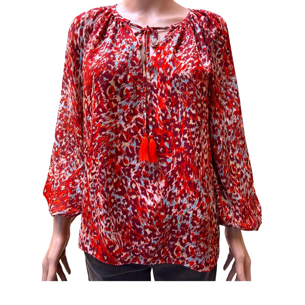 Ramy Brook Orange Long Sleeve